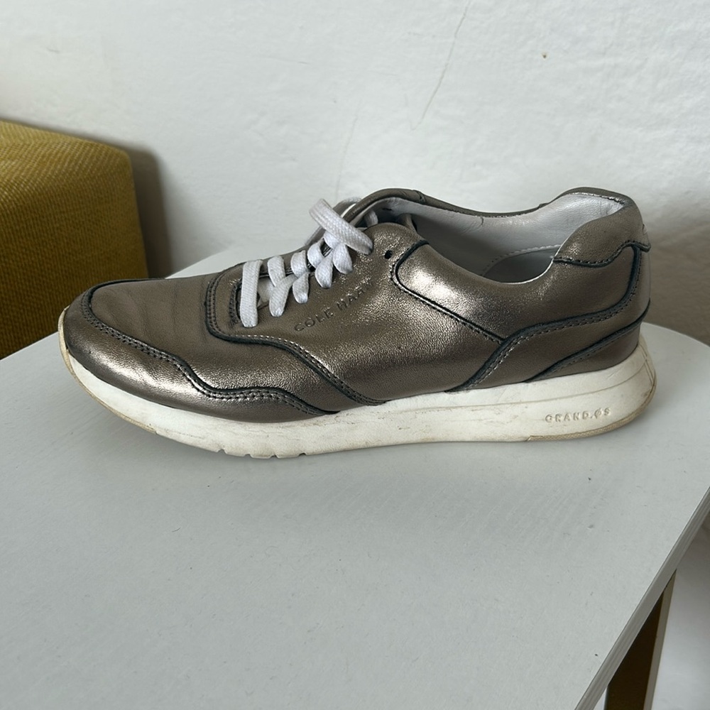 Cole Haan Grand Pro Metallic Sneakers